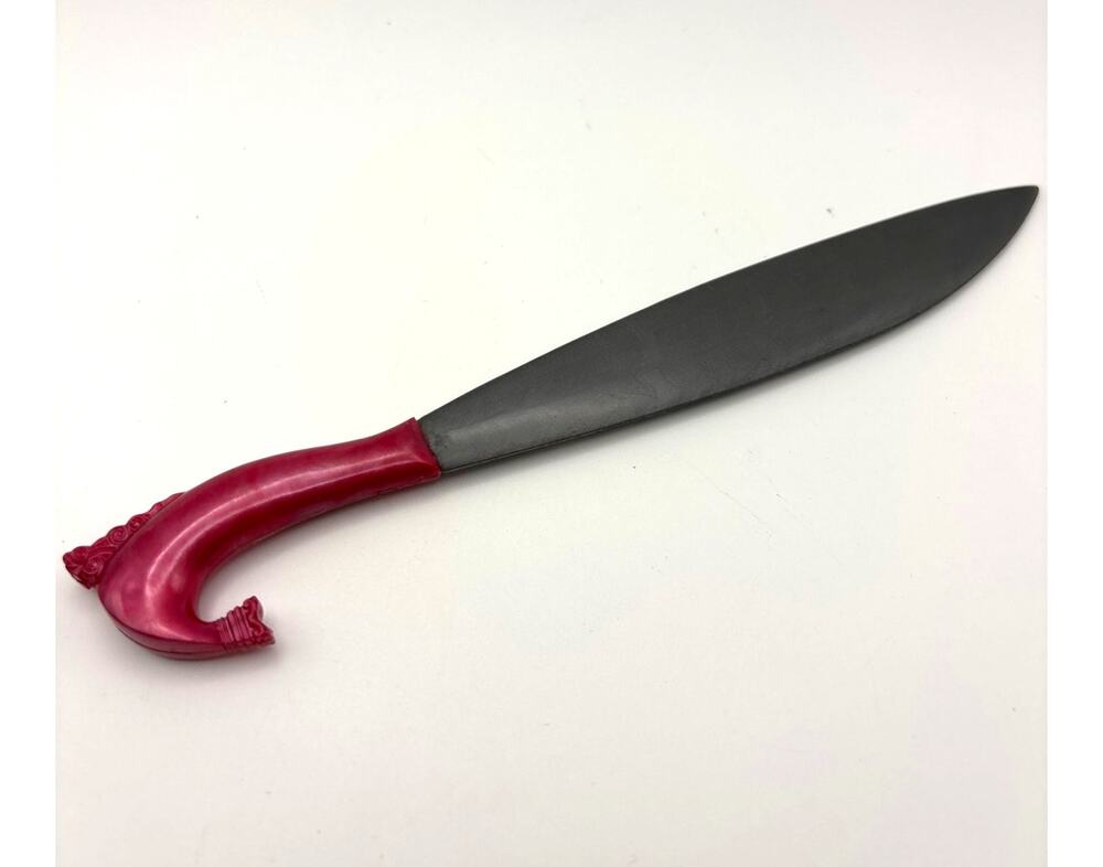 Vintage Novelty Plastic Letter Opener The Island of Lepers San Antonio 6, Texas